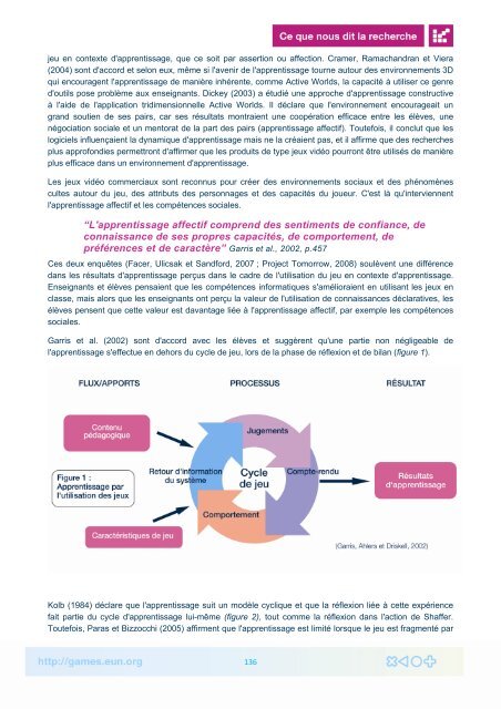 Quels usages pour les jeux électroniques en classe ? - Games in ...