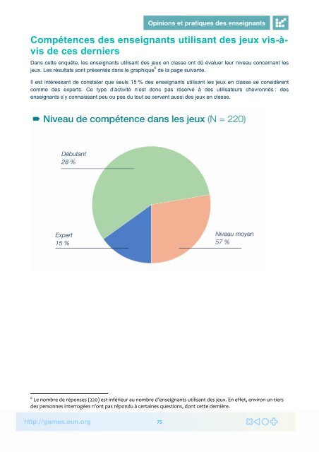 Quels usages pour les jeux électroniques en classe ? - Games in ...