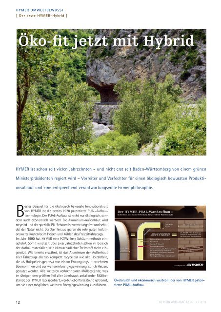 Das Magazin rund ums mobile Reisen Nr. 2 | August 2011