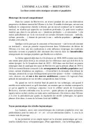 Hymne A La Joie Circonscription D Yvetot