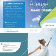 La désensibilisation - Stallergenes