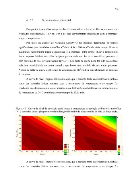 pasteurização de salsichas com ultrassom e micro-ondas - UFSM