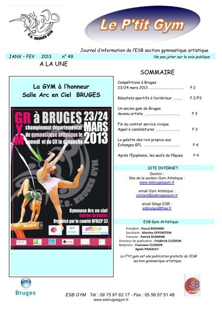 ESB Gymnastique