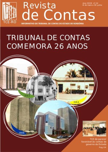 Versão em PDF - Tribunal de Contas do Estado de Rondônia