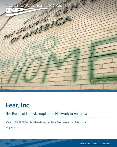 Fear, Inc. - Center for American Progress