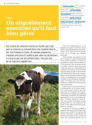 L'iode : Un oligoélément essentiel qu'il faut bien gérer - Faculté de ...