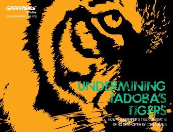 Undermining Tadoba's Tigers - Greenpeace