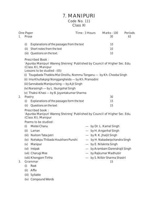 Languages Volume-II - Central Board of Secondary Education