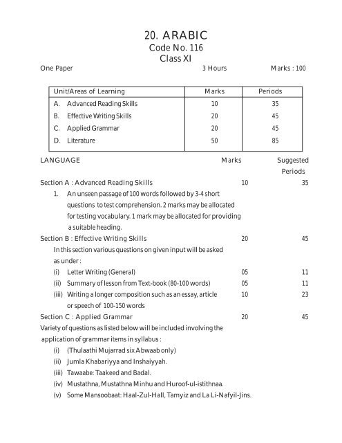 Languages Volume-II - Central Board of Secondary Education