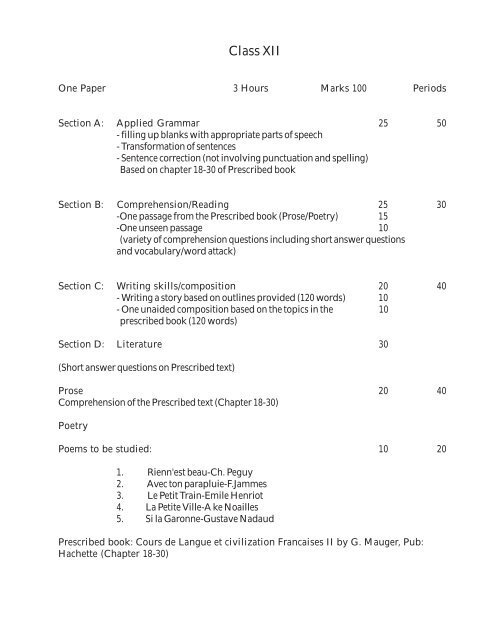 Languages Volume-II - Central Board of Secondary Education