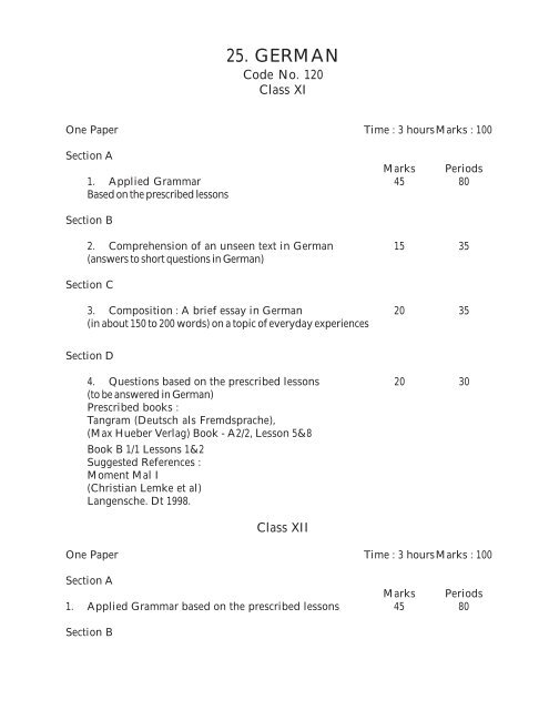 Languages Volume-II - Central Board of Secondary Education