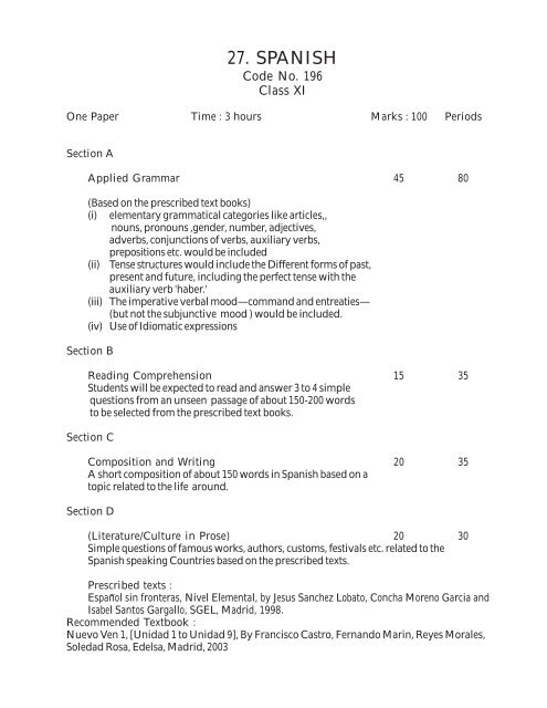 Languages Volume-II - Central Board of Secondary Education