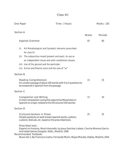 Languages Volume-II - Central Board of Secondary Education