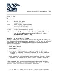 Issue Paper - Federal Accounting Standards Advisory Board