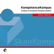KompetenceKompas - Analyse af fremtidens ... - SkanKomp
