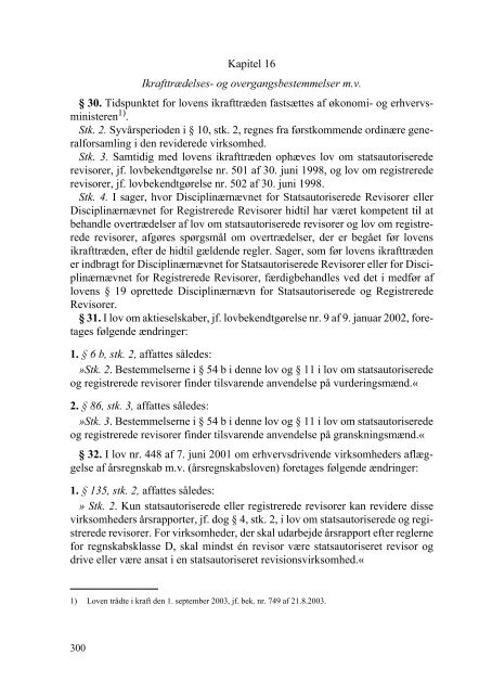 Revisorlovgivning i internationalt perspektiv - Erhvervsstyrelsen