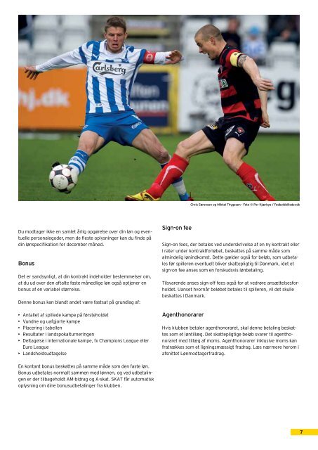 beskatning elitesportsudøvere af 2011 - Håndbold Spiller Foreningen