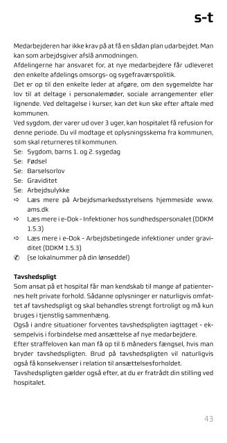 Medarbejderhåndbog - Hospitalsenhed Midt