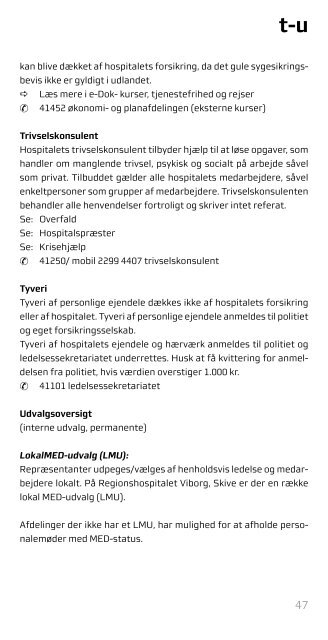 Medarbejderhåndbog - Hospitalsenhed Midt