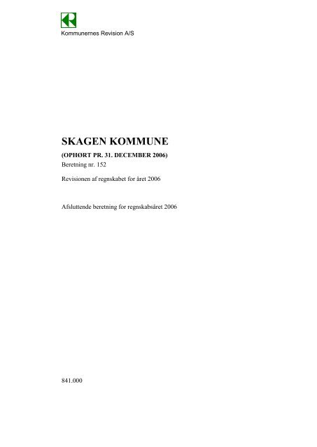 071121 pkt 11 B1 Skagen Kommune, Beretning nr. 152.pdf