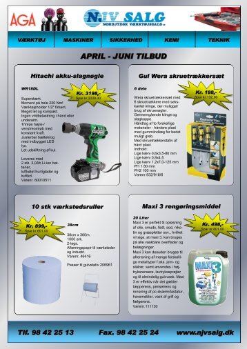 APRIL - JUNI TILBUD - F.wood-supply.dk