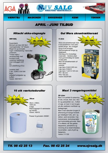 APRIL - JUNI TILBUD - F.wood-supply.dk