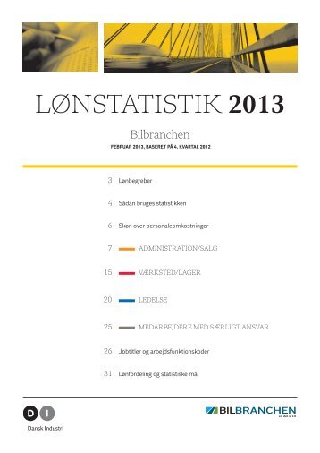 LØNSTATISTIK 2013 - Dansk Industri