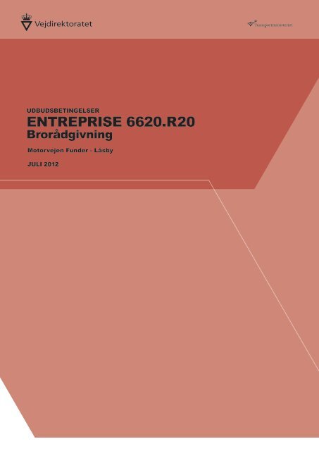 enTreprise 6620.r20 - Leverandørportal - Vejdirektoratet