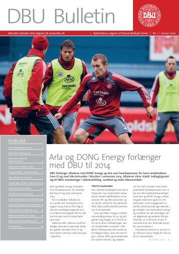 Arla og DONG Energy forlænger med DBU til 2014