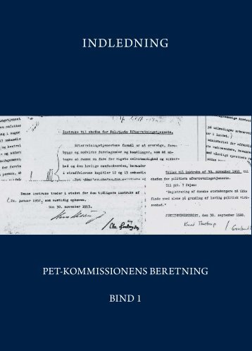 Bind 1 240 sider - PET-kommissions beretning