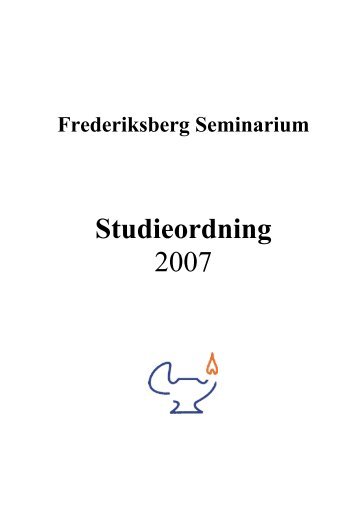 Hele studieordningen i version til udskrift