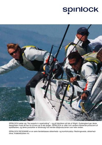 Spinlock katalog/prisliste 2013 - Columbus Marine