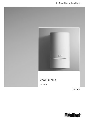 ecoTEC-plus-A Betjening.pdf (3.04 MB) - Vaillant