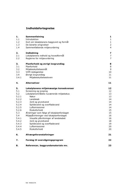 Lokalplan nr. 523 - Kalundborg Kommune