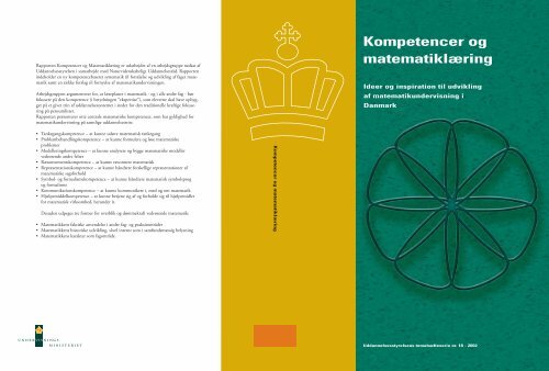 Kompetencer og matematiklæring - Ministeriet for Børn ...