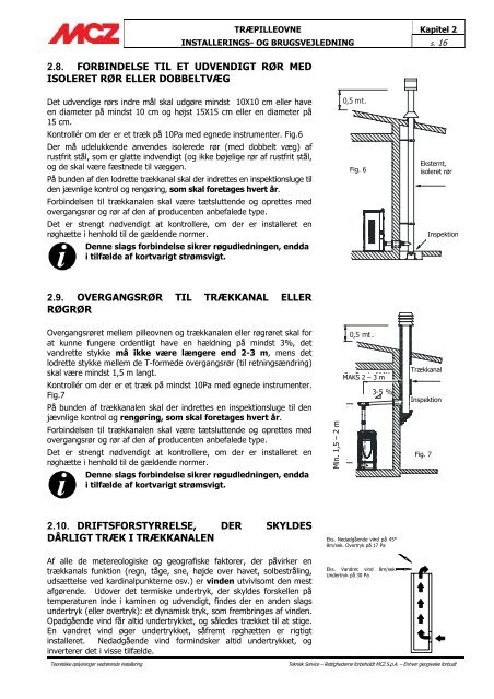 INSTALLARINGS – OG BRUGSVEJLEDNING - mczheating