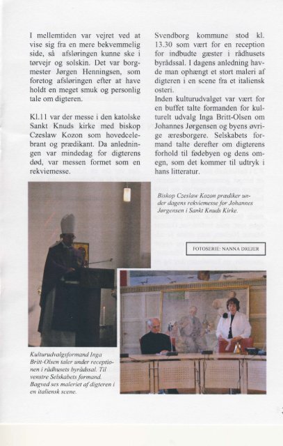 Nr. 2 - August 2006 - Johannes Jørgensen Selskabet