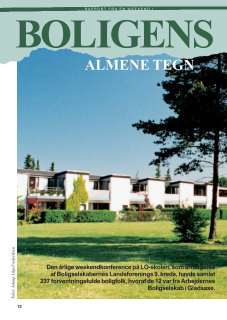 April 2002 - Arbejdernes Boligselskab i Gladsaxe