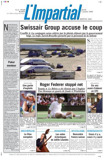 Swissair Group accuse le coup