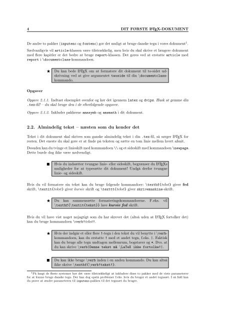 Introduktion til LATEX