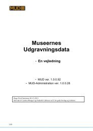 MUD-vejledning December 2011 - MUD - Museernes ...