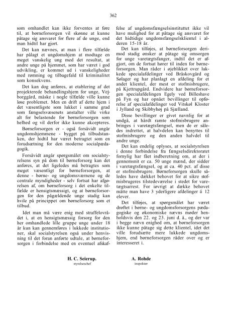 Betænkning de strafferetlige særforanstaltninger - Krim