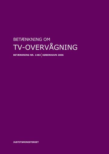 Betnkning om tv-overvgning - Union in Nordea