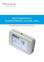 SMS Brugermanual - Daikin