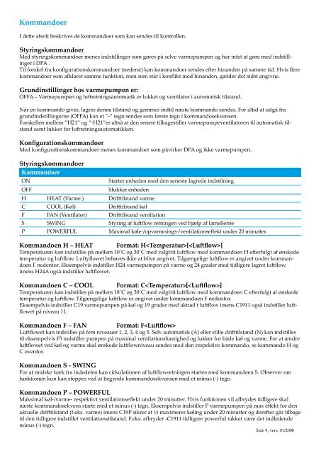 SMS Brugermanual - Daikin