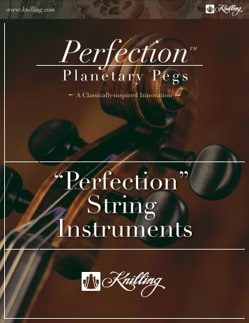 “Perfection” String Instruments g - Knilling