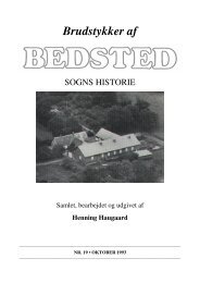 Familieregister 1900 1949 Pdf Bedsted Sogns