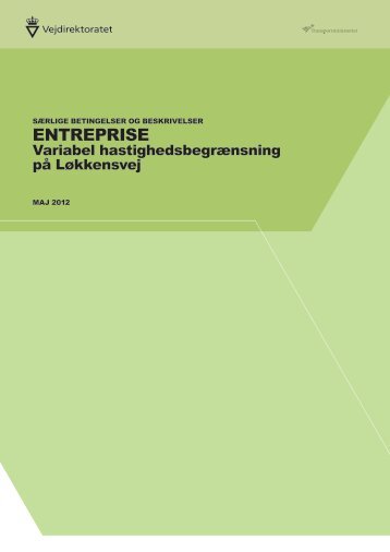 ENTREPRISE - Vejdirektoratet