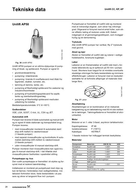 Unilift CC, KP, AP - NRF