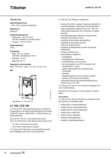 Unilift CC, KP, AP - NRF